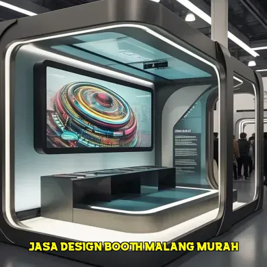 jasa design booth malang murah